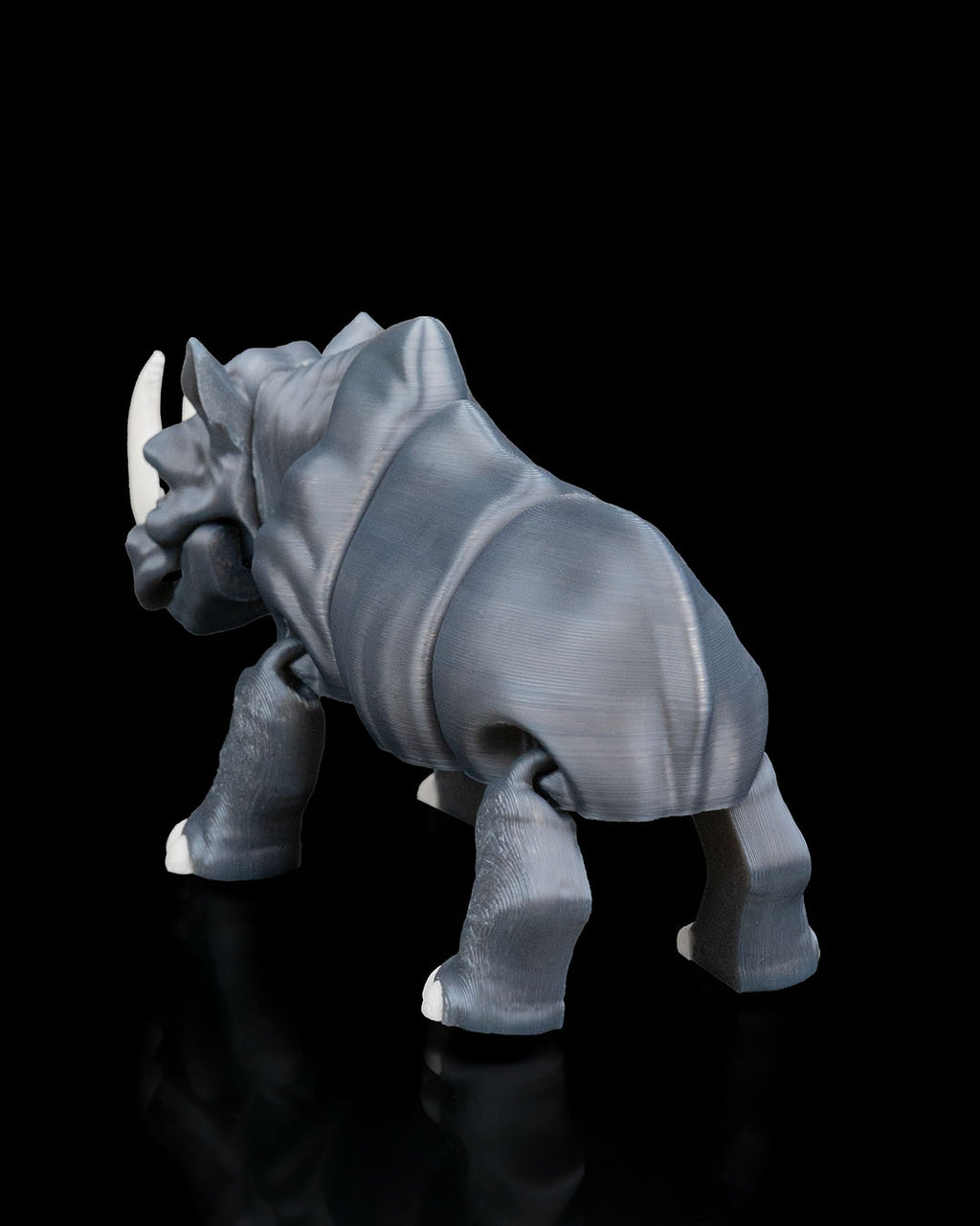 Rhinoceros – Articulated 3D Printed Display Figure