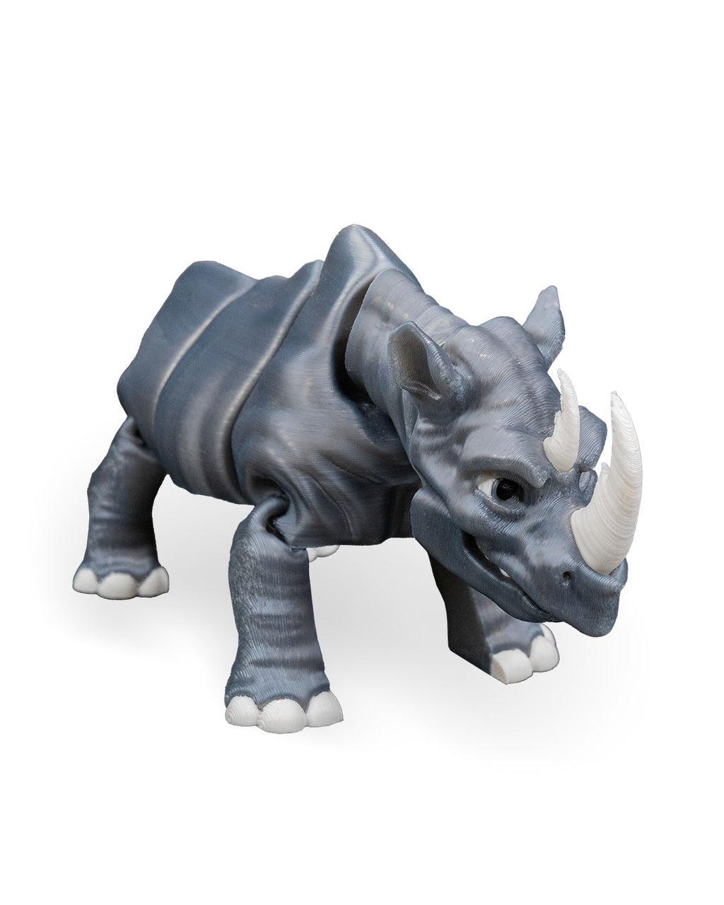Rhinoceros – Articulated 3D Printed Display Figure