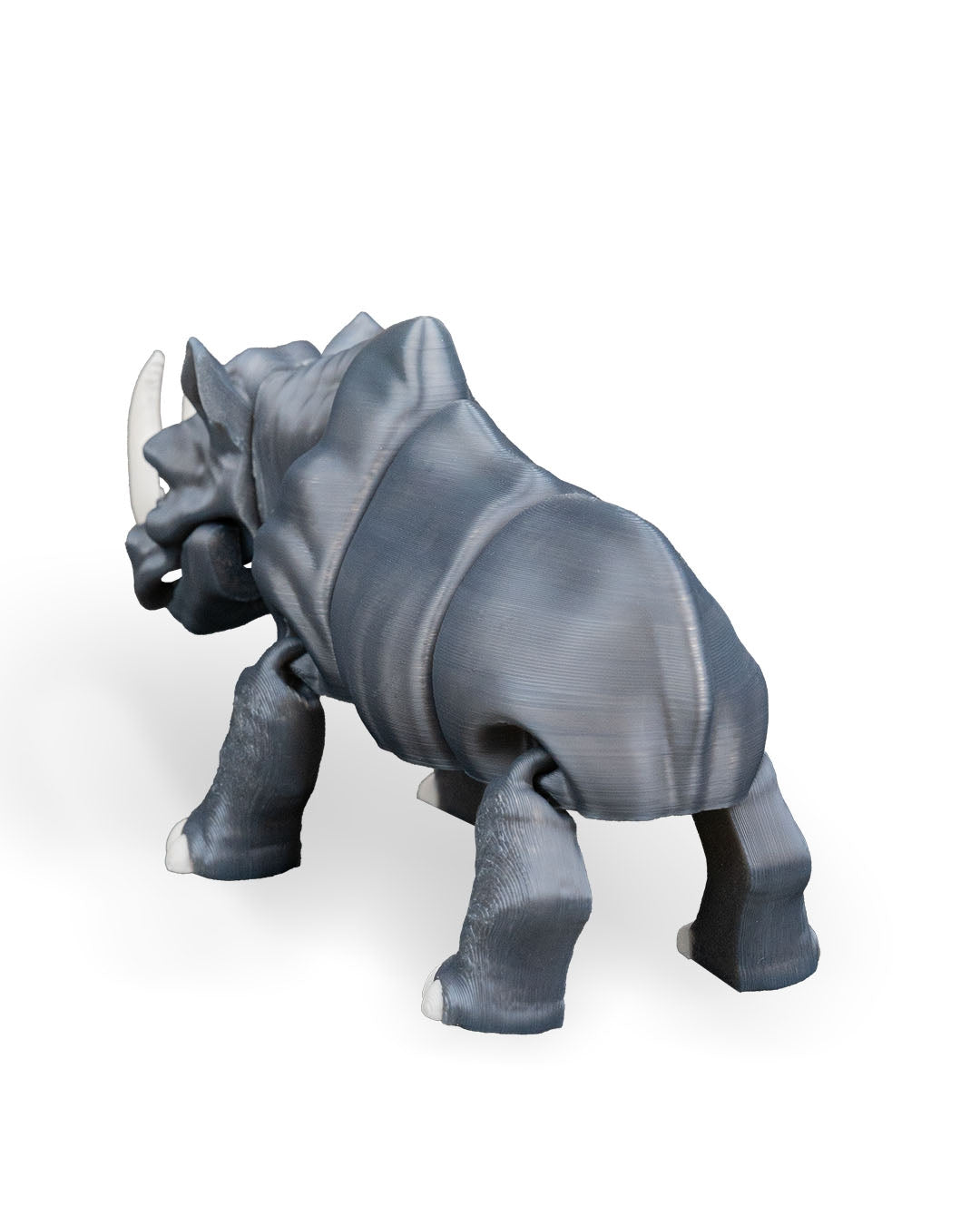 Rhinoceros – Articulated 3D Printed Display Figure