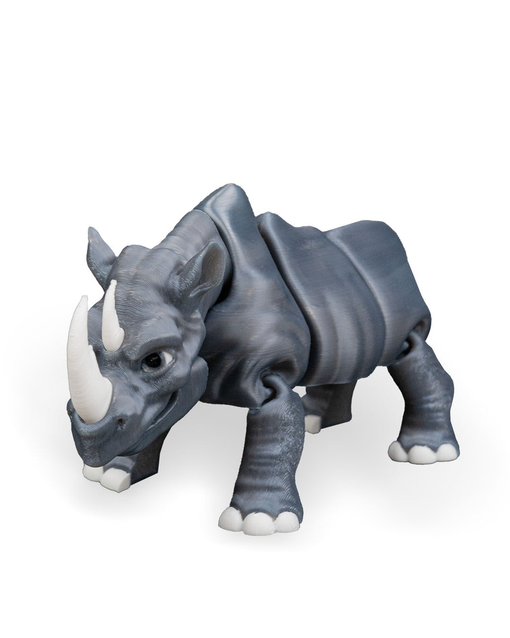 Rhinoceros – Articulated 3D Printed Display Figure