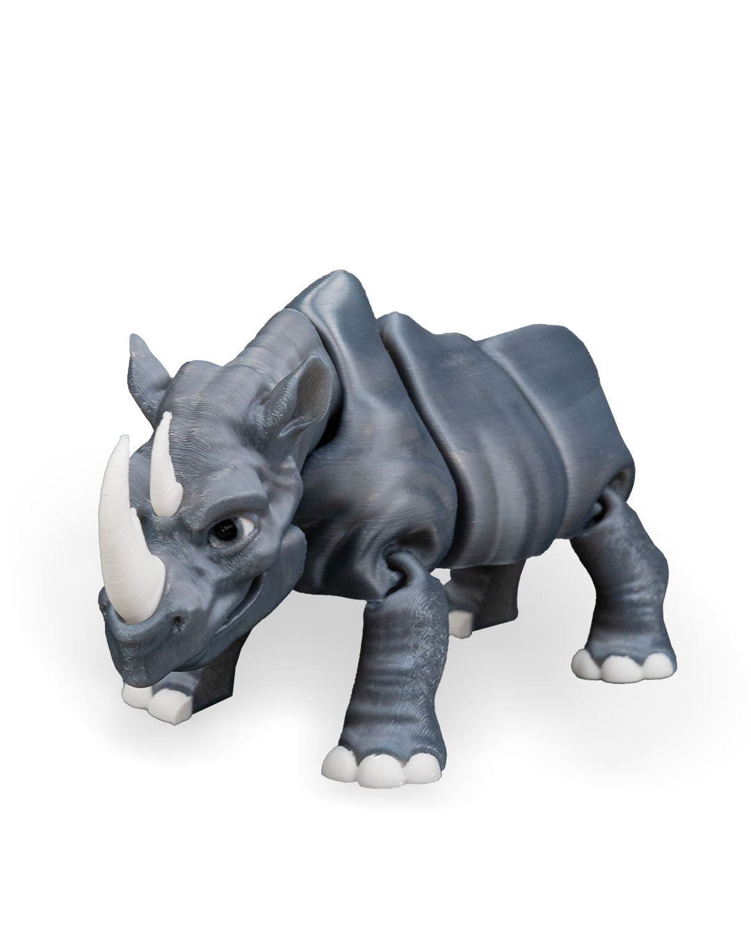 Rhinoceros – Articulated 3D Printed Display Figure