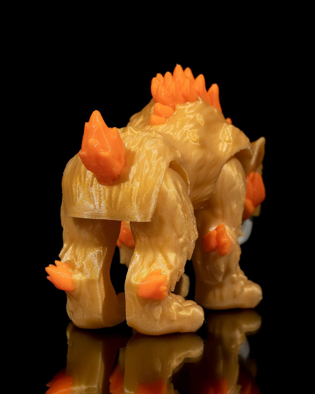 Saber-Toothed Tiger – Articulated 3D Printed Display Figure