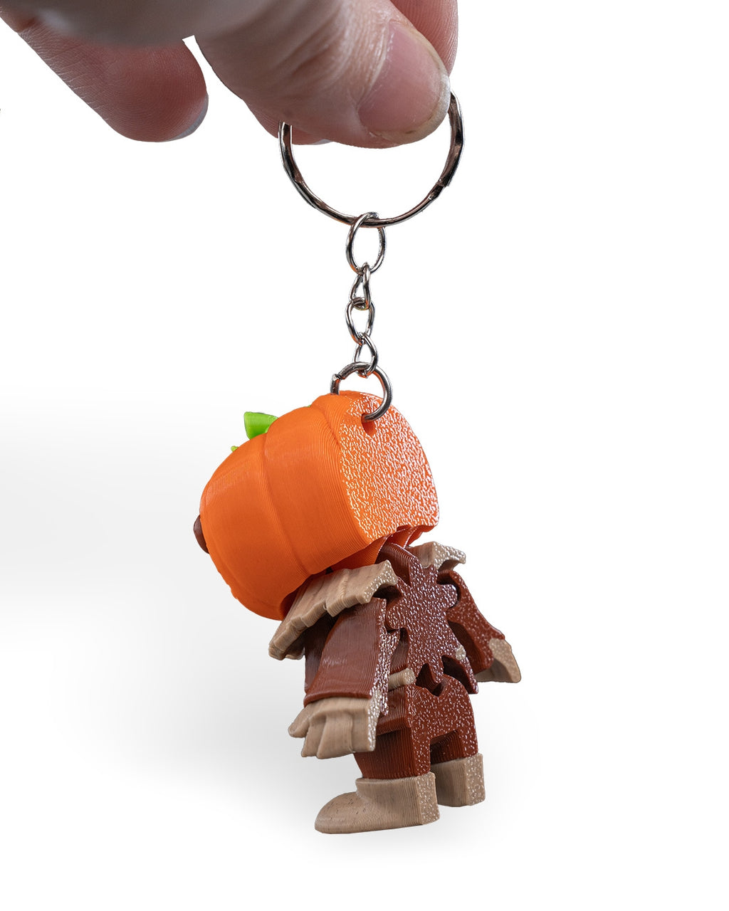 ScareCutie Scarecrow Keychain – 3D Printed Articulated Accessory