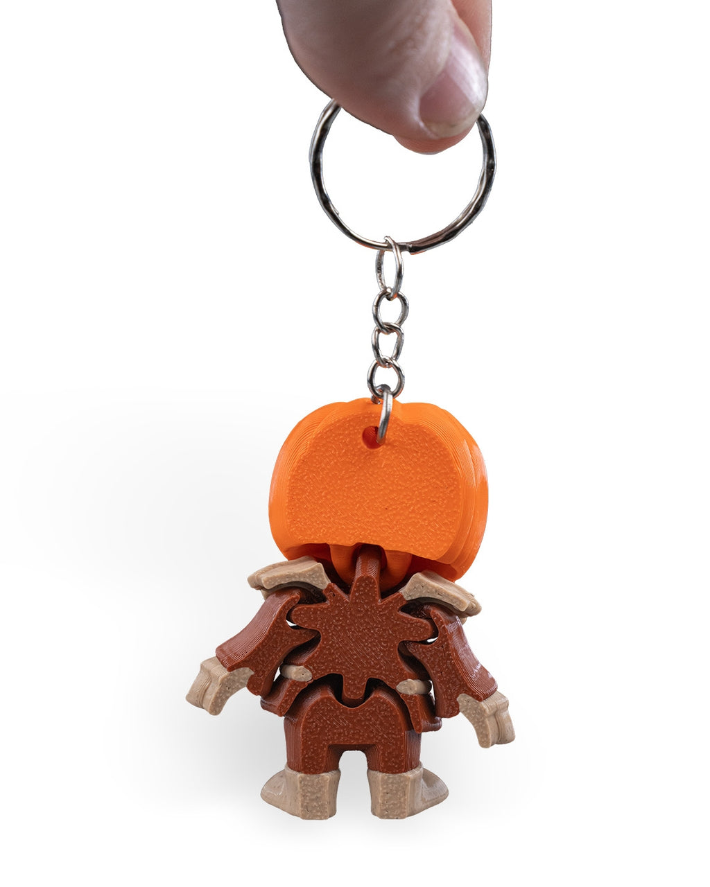 ScareCutie Scarecrow Keychain – 3D Printed Articulated Accessory