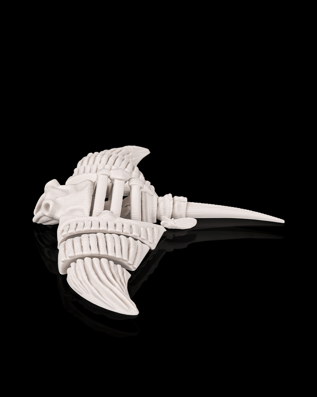 Skeleton Manta Ray – Articulated 3D Printed Display Figure