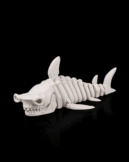 Skeleton Shark – Articulated 3D Printed Display Figure