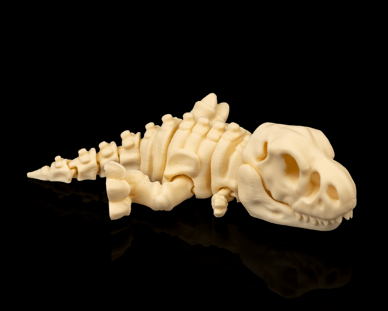 Skeleton T-Rex – Articulated 3D Printed Display Figure