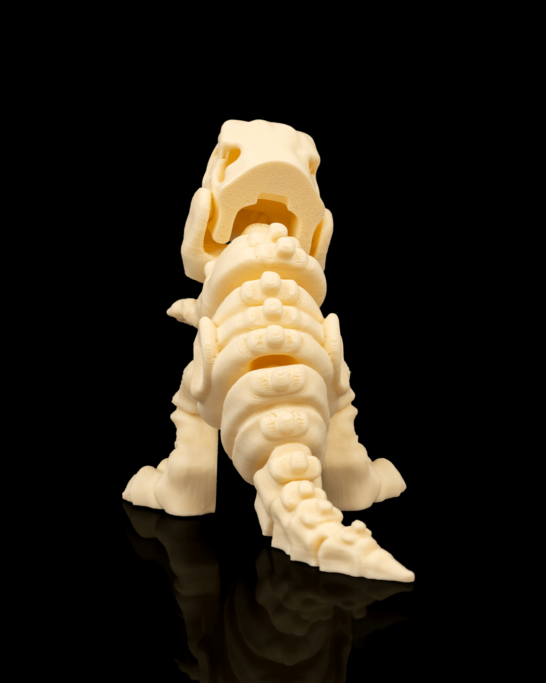 Skeleton T-Rex – Articulated 3D Printed Display Figure