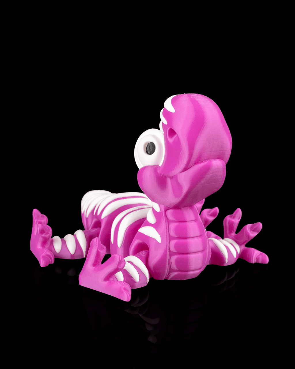 Striophodon Articulated Dinosaur – 3D Printed Display Figure