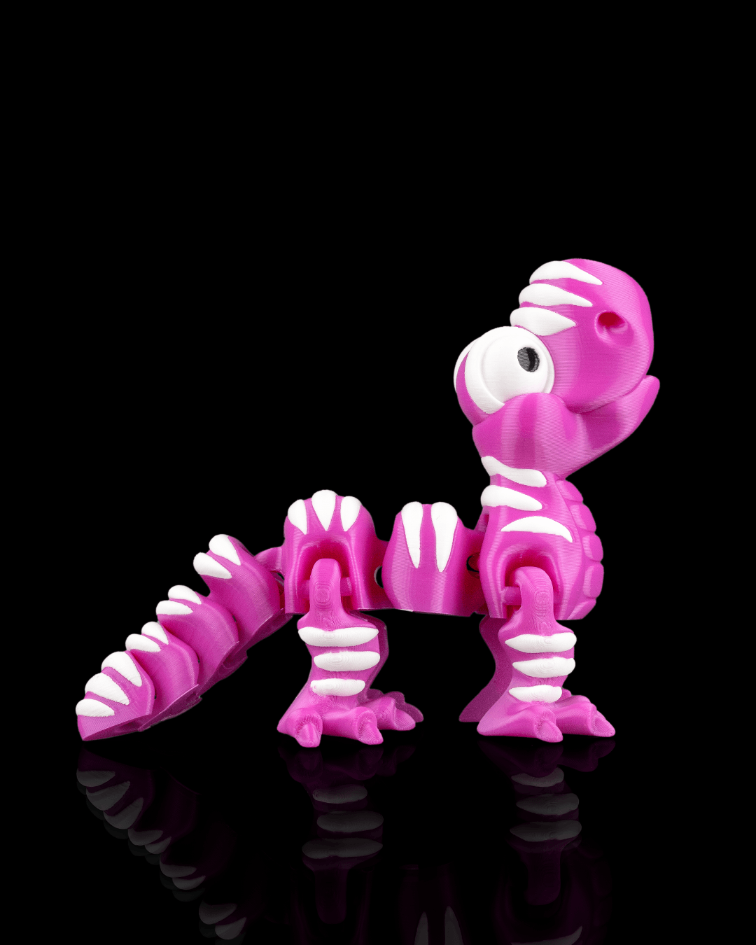 Striophodon Articulated Dinosaur – 3D Printed Display Figure