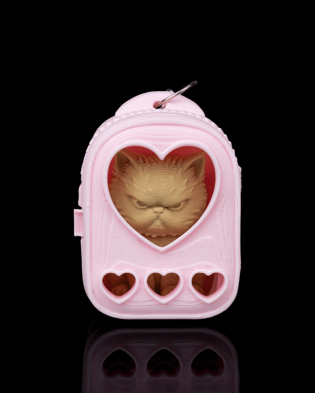 Sweetheart Pack Persian 3D Printed Keychain