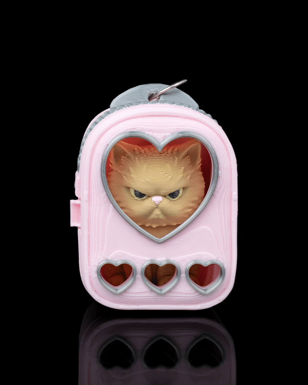 Sweetheart Pack Persian 3D Printed Keychain