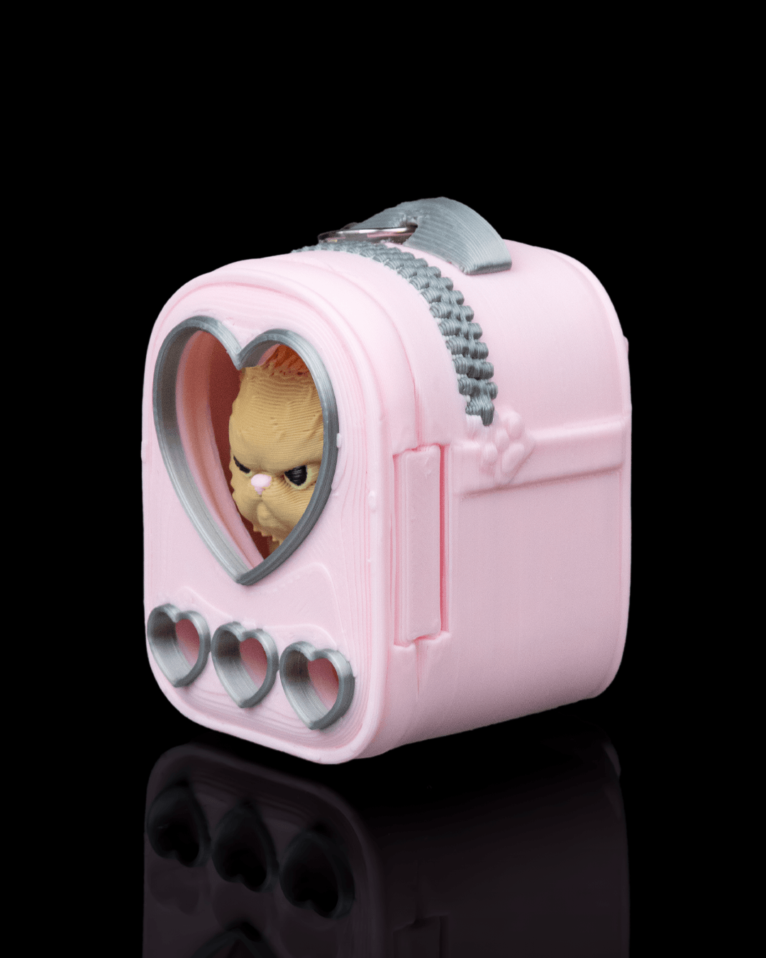Sweetheart Pack Persian 3D Printed Keychain