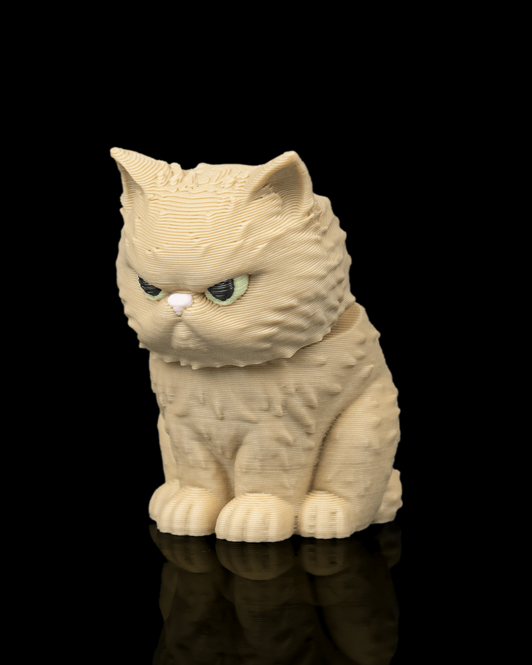 Sweetheart Pack Persian 3D Printed Keychain