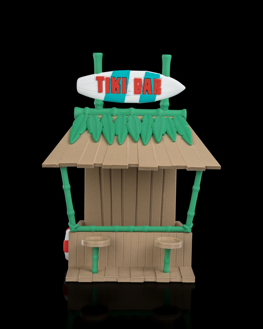 🌺 The Tiki House Bird Feeder – A Tropical Getaway for Your Backyard Birds 🐦