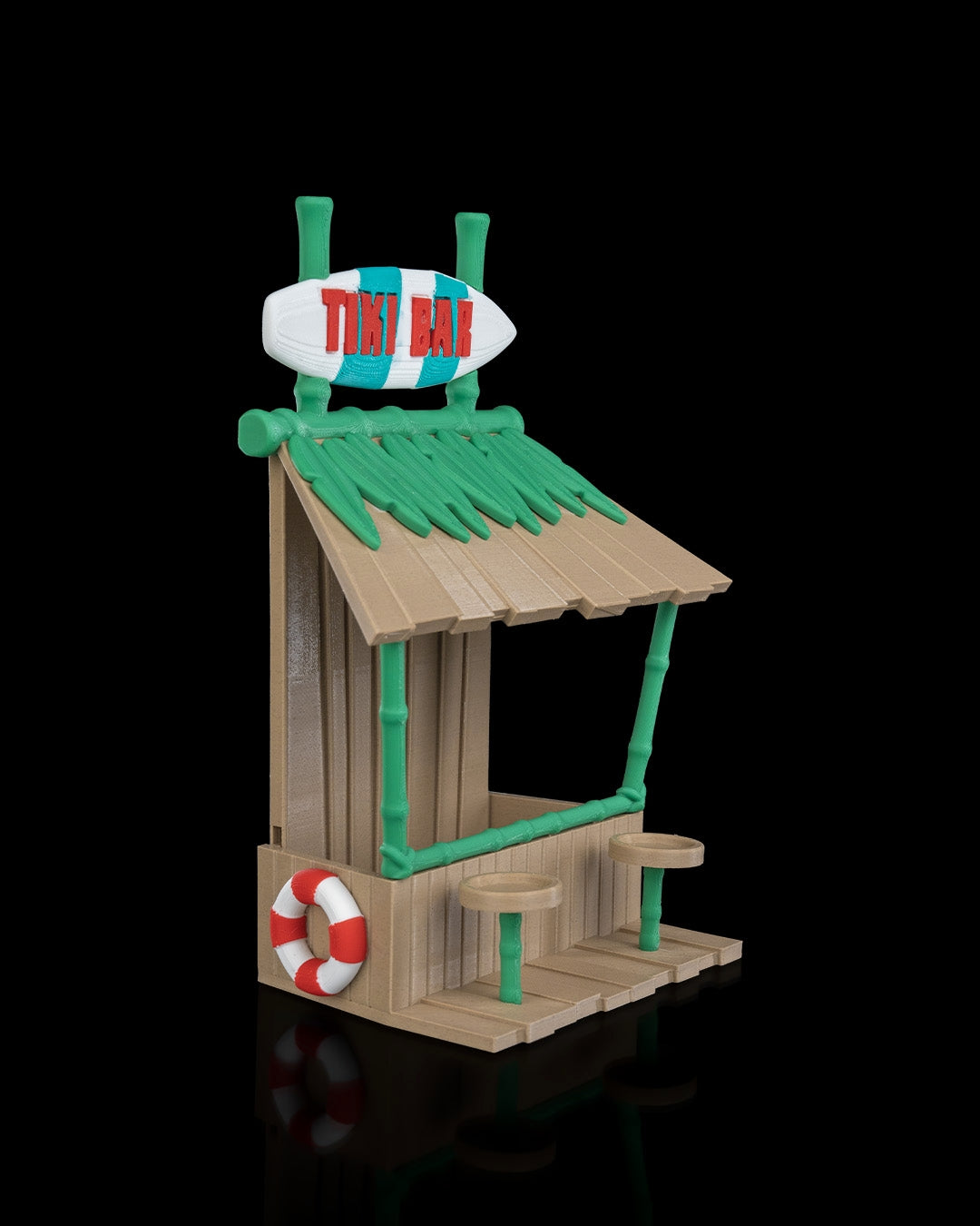 🌺 The Tiki House Bird Feeder – A Tropical Getaway for Your Backyard Birds 🐦