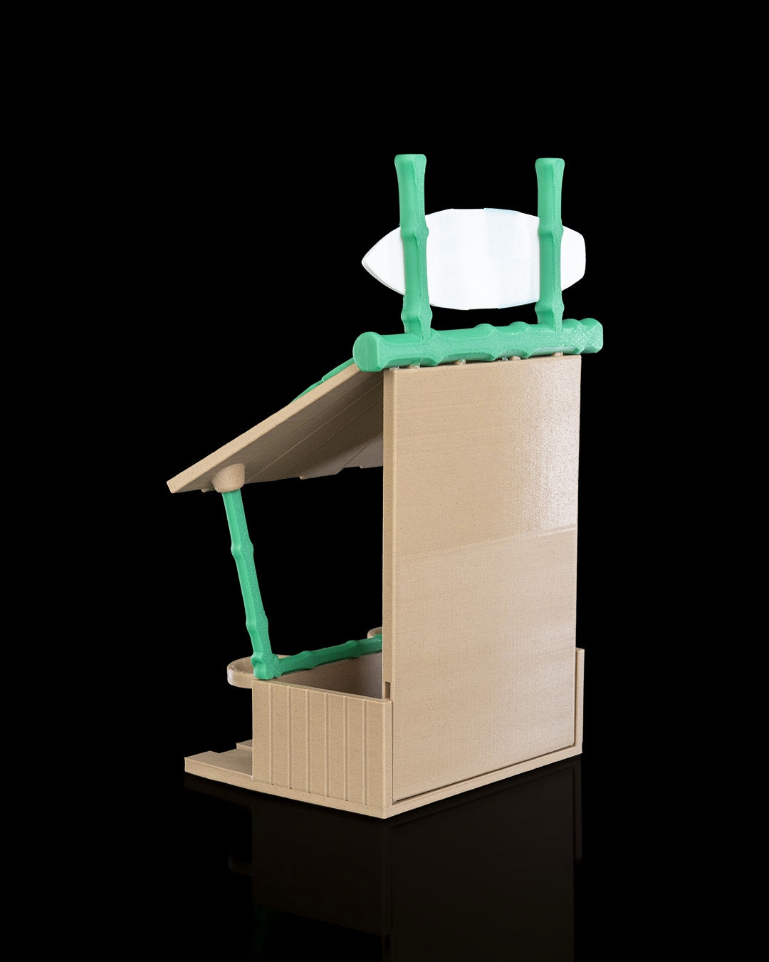 🌺 The Tiki House Bird Feeder – A Tropical Getaway for Your Backyard Birds 🐦