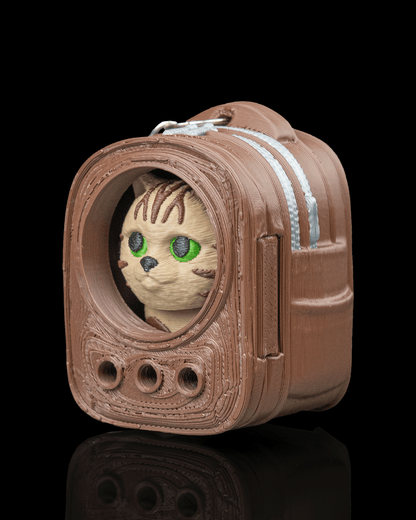 Urban Pack Tabby 3D Printed Keychain