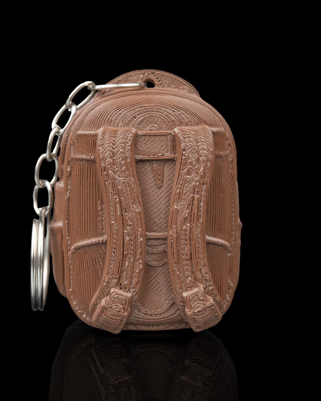 Urban Pack Tabby Cat Keychain – 3D Printed Articulated Accessory