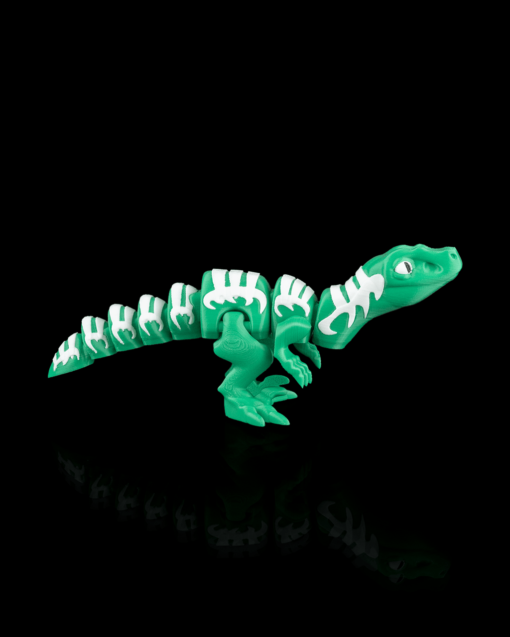 Velociraptor – Articulated 3D Printed Display Figure