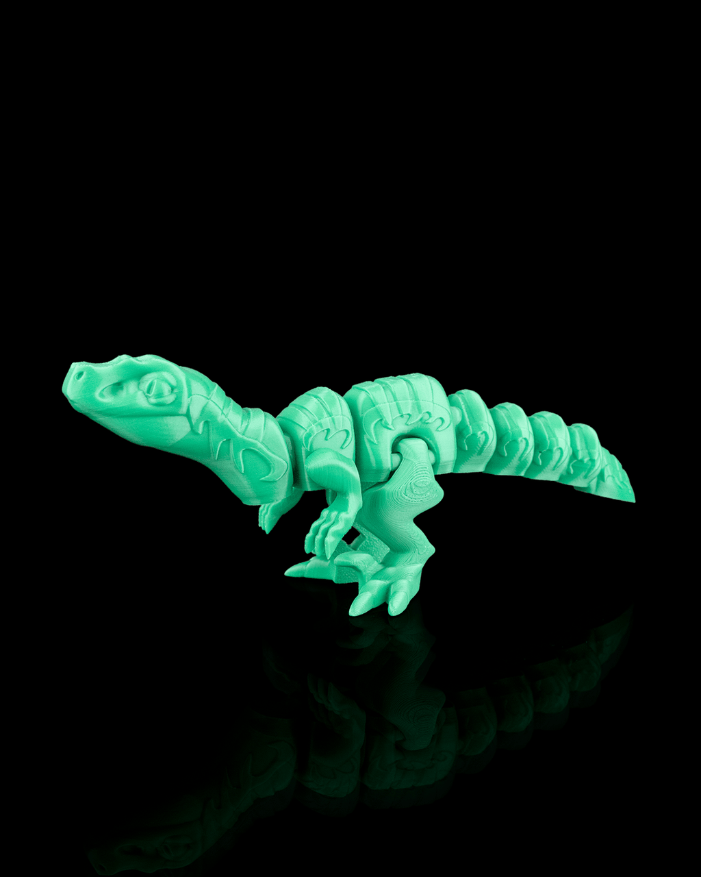 Velociraptor – Articulated 3D Printed Display Figure
