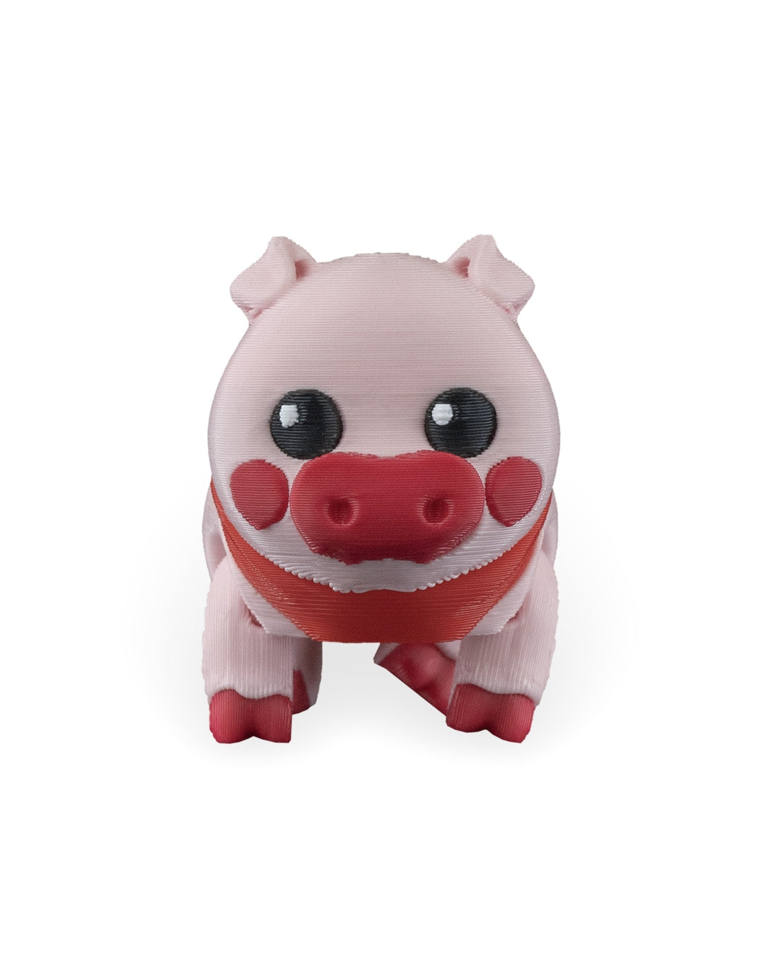 Willow the Pig 3D Printed Keychain