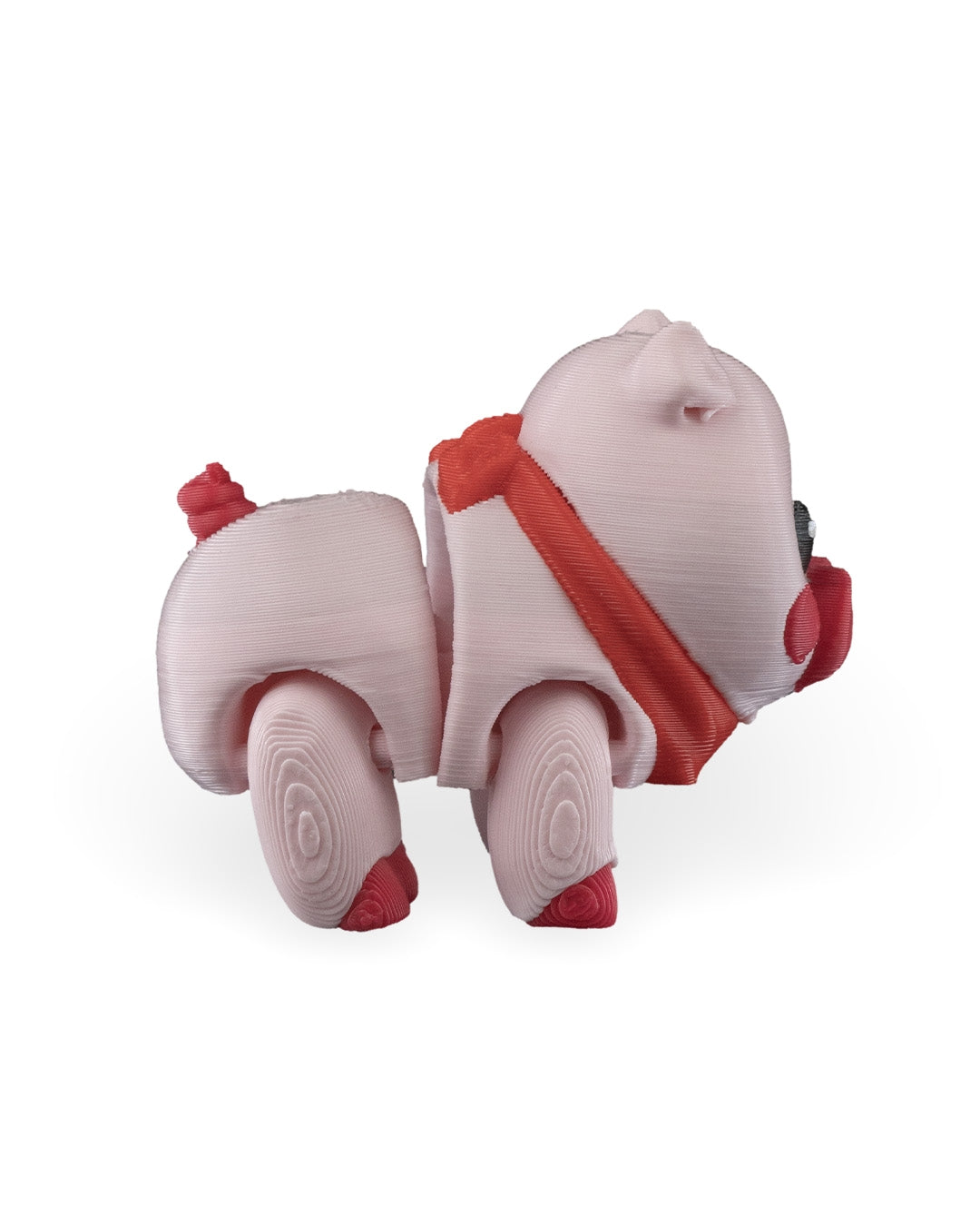 Willow the Pig 3D Printed Keychain