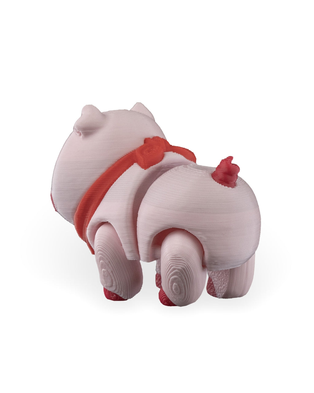 Willow the Pig 3D Printed Keychain