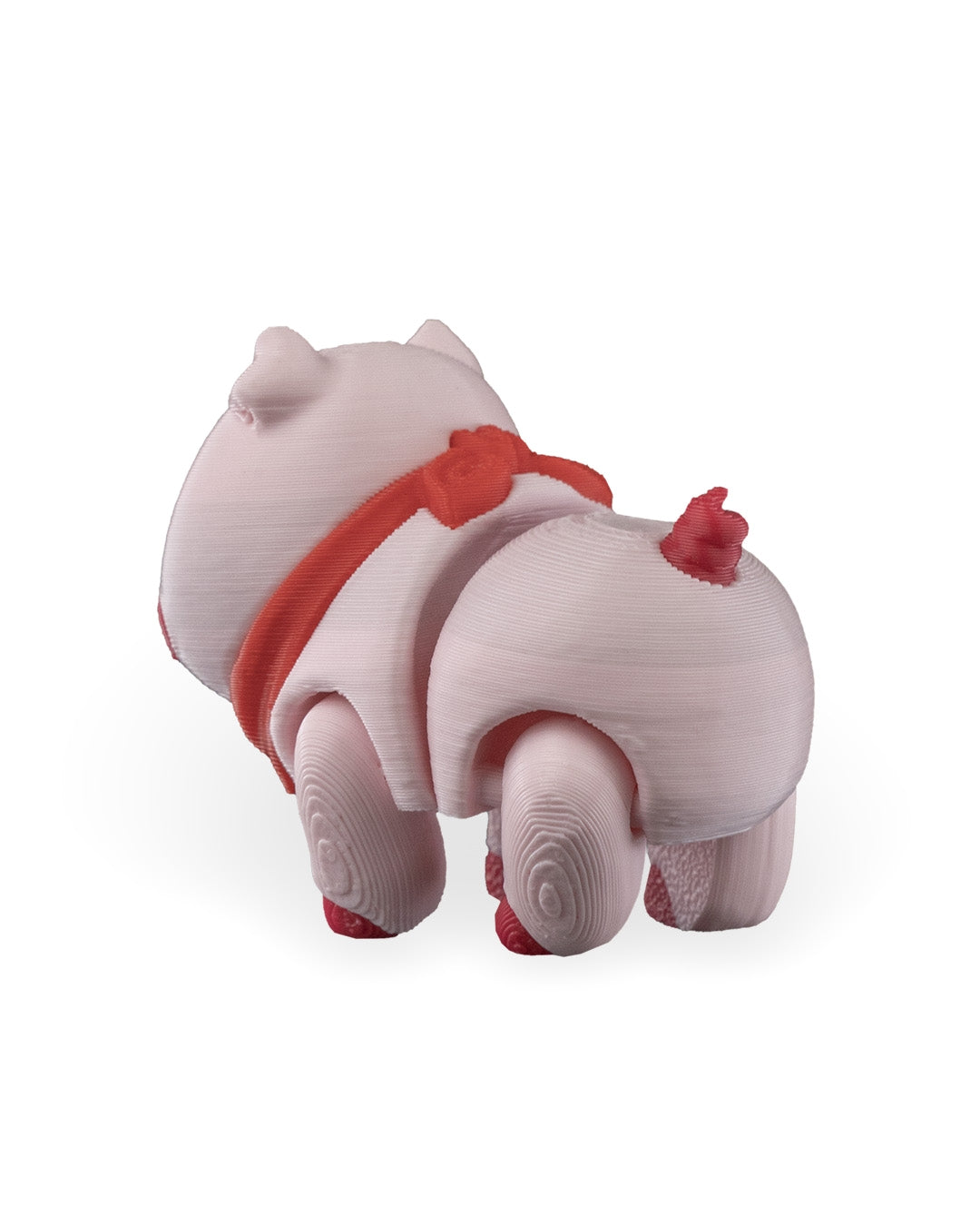 Willow the Pig 3D Printed Keychain