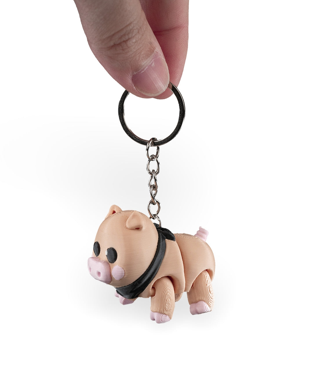 Willow the Pig 3D Printed Keychain