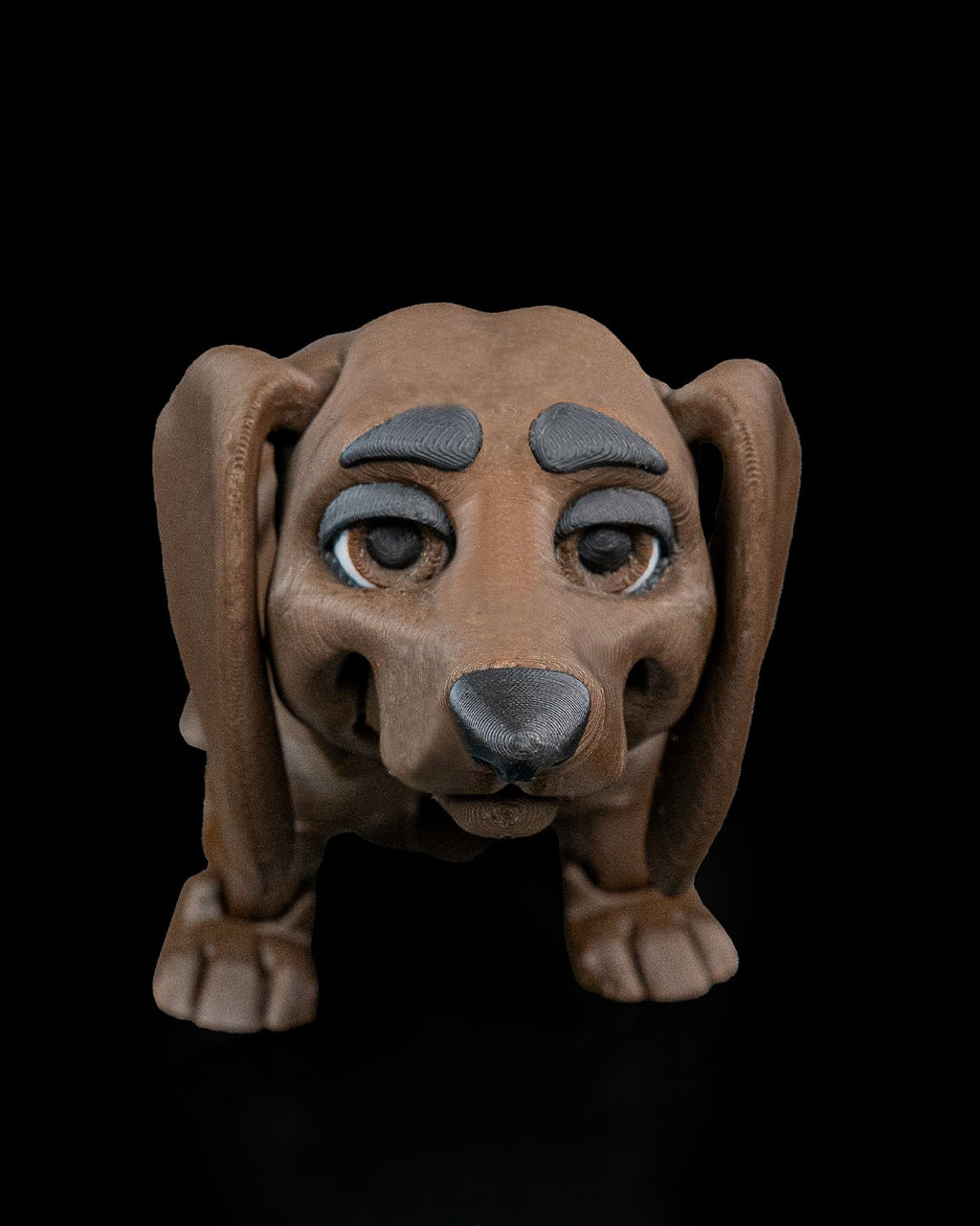 Winston the Dachshund – Articulated 3D Printed Display Figure
