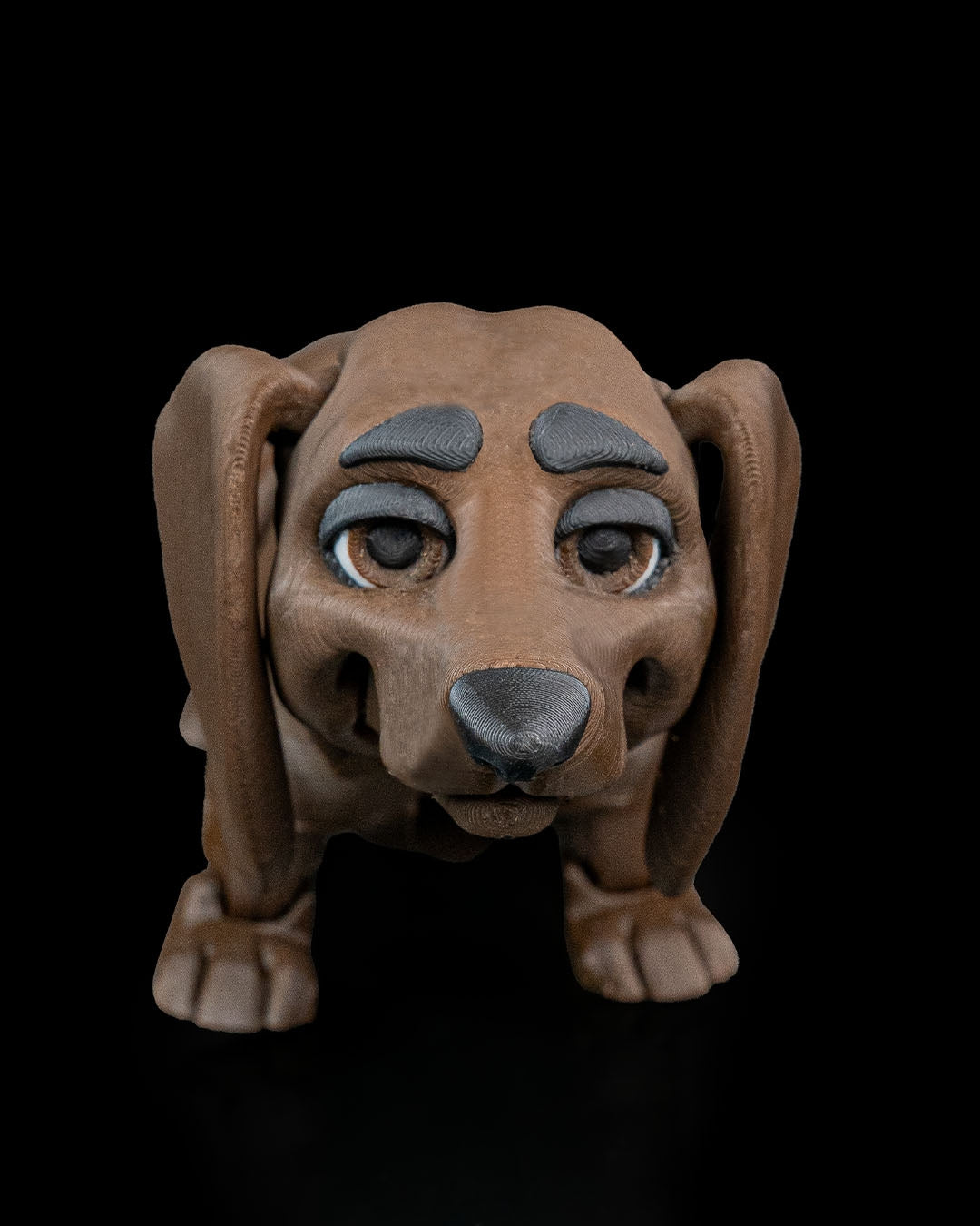 Winston the Dachshund – Articulated 3D Printed Display Figure