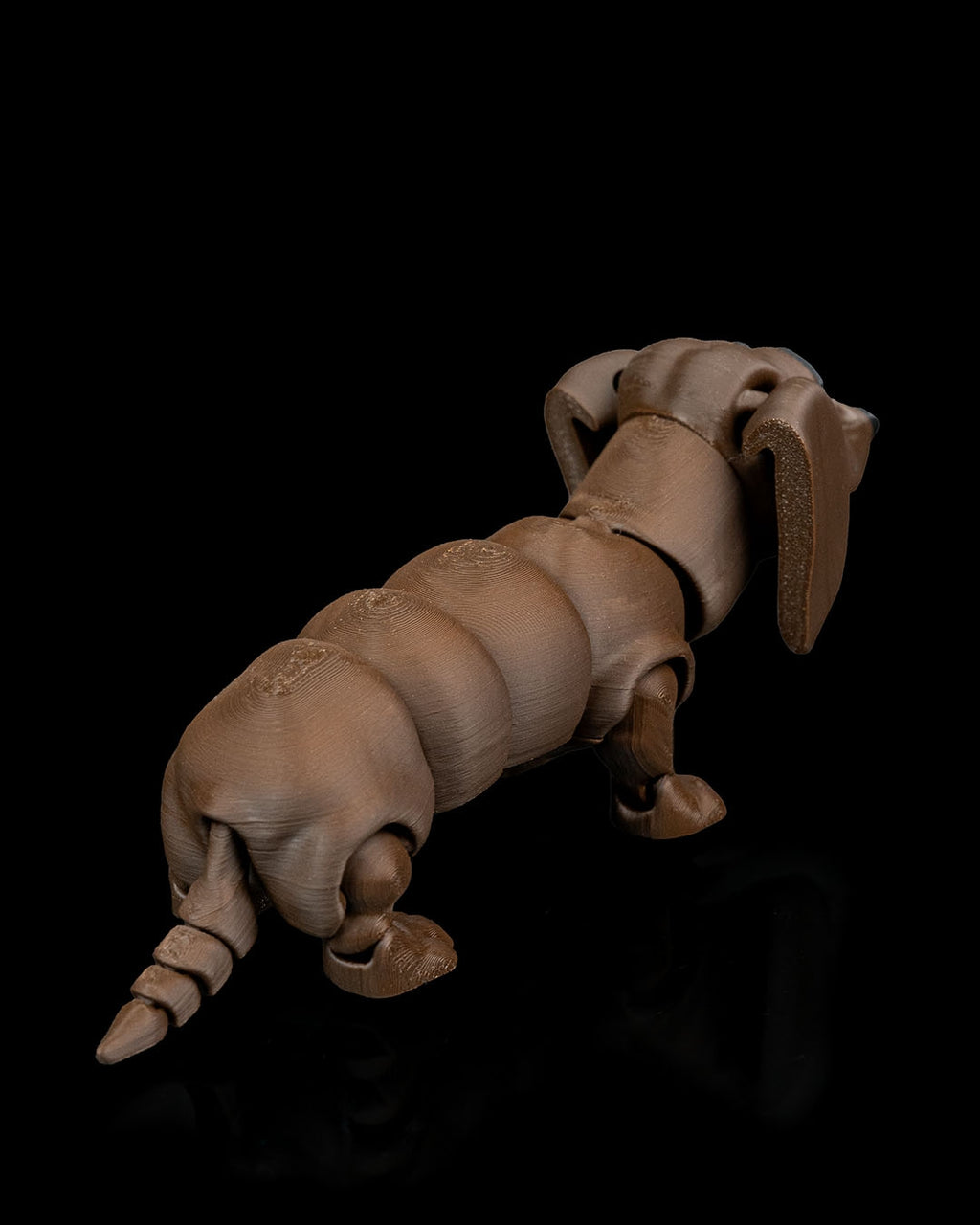 Winston the Dachshund – Articulated 3D Printed Display Figure