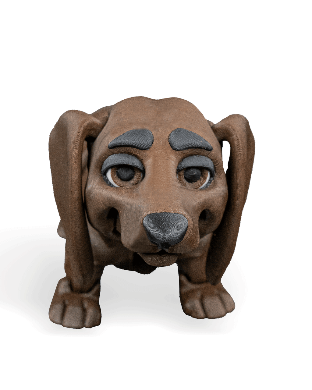 Winston the Dachshund – Articulated 3D Printed Display Figure