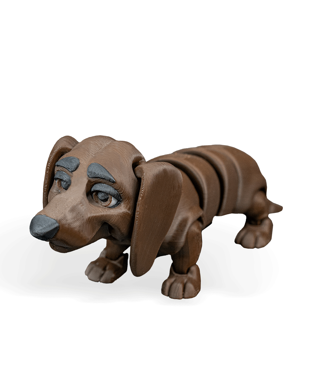 Winston the Dachshund – Articulated 3D Printed Display Figure