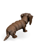 Winston the Dachshund – Articulated 3D Printed Display Figure