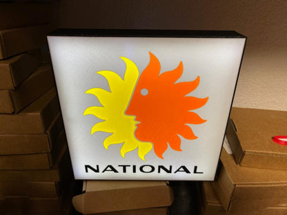 National Airlines LED Light – USB Powered – 9” Shelf Display