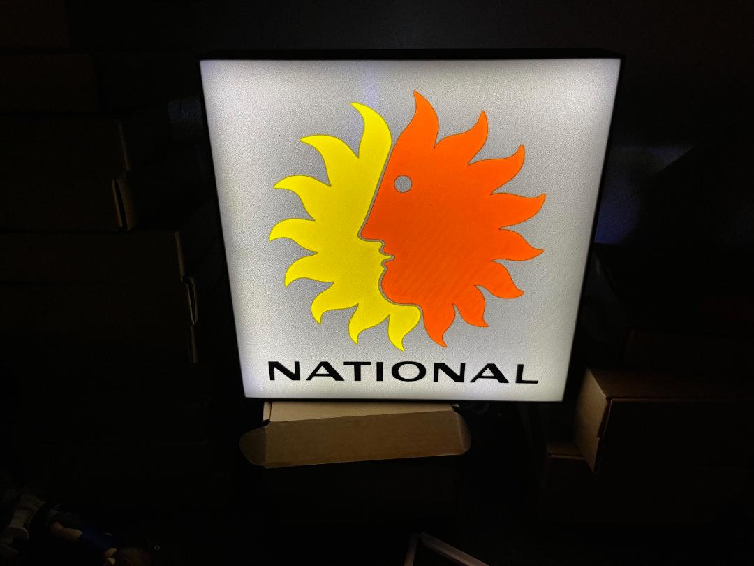 National Airlines LED Light – USB Powered – 9” Shelf Display