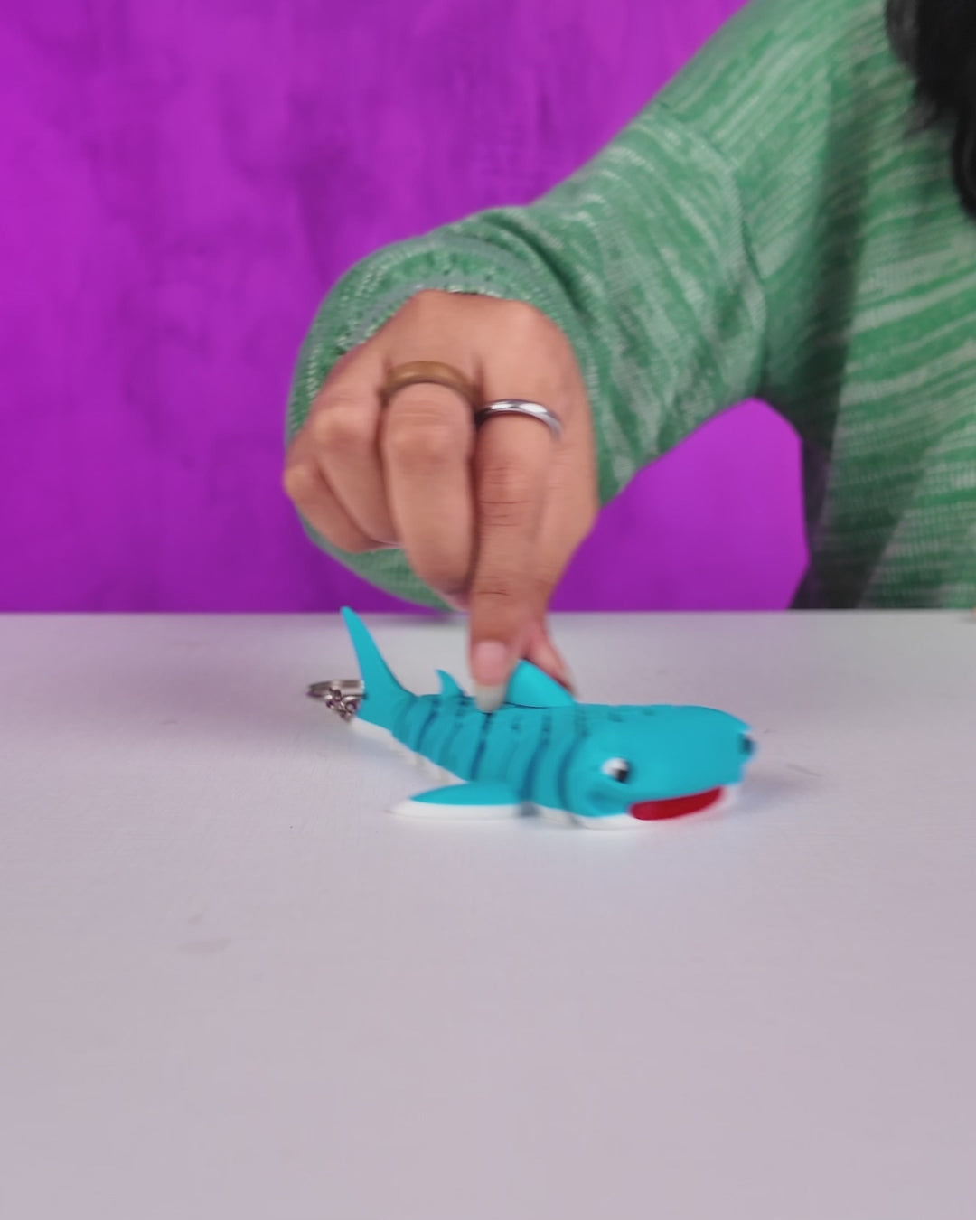Mark the Whale Shark – 3D Printed Display Figure