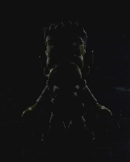 Fright Frankie 3D Printed Keychain