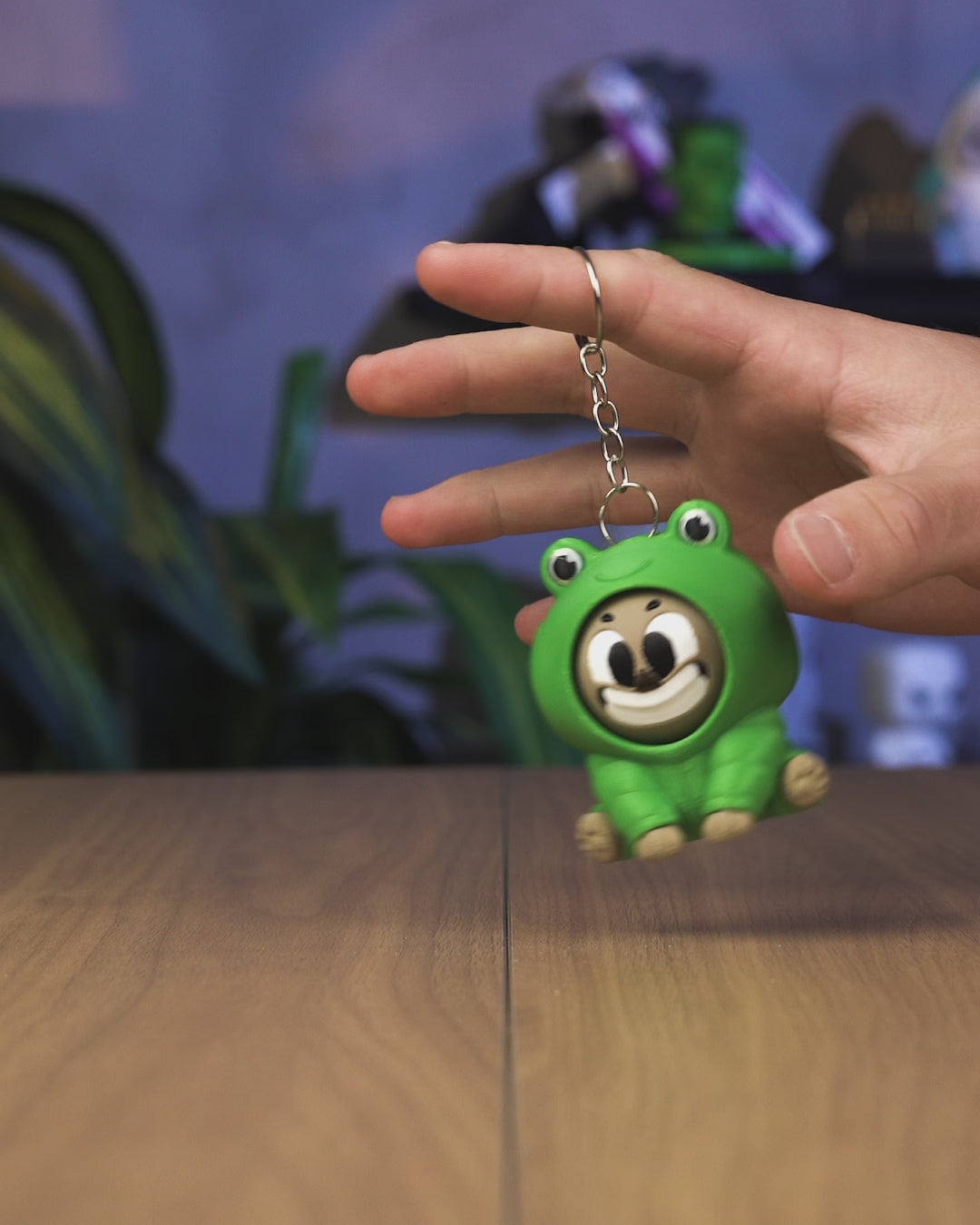 Froggybara 3D Printed Keychain