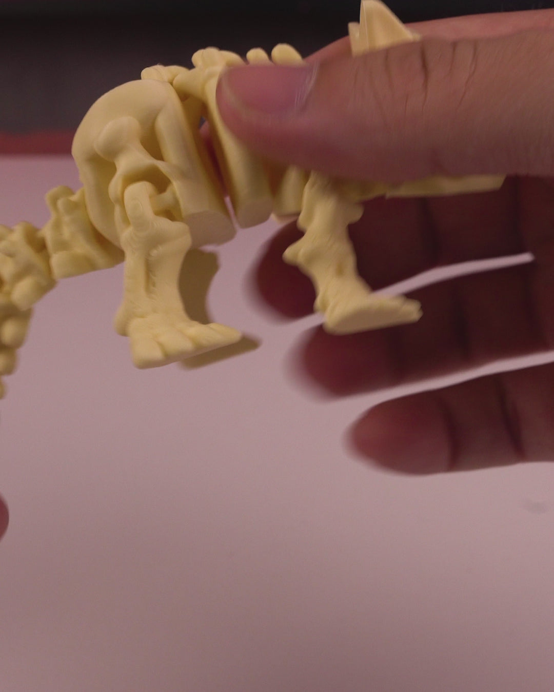 Skeleton Ankylosaurus – Articulated 3D Printed Display Figure