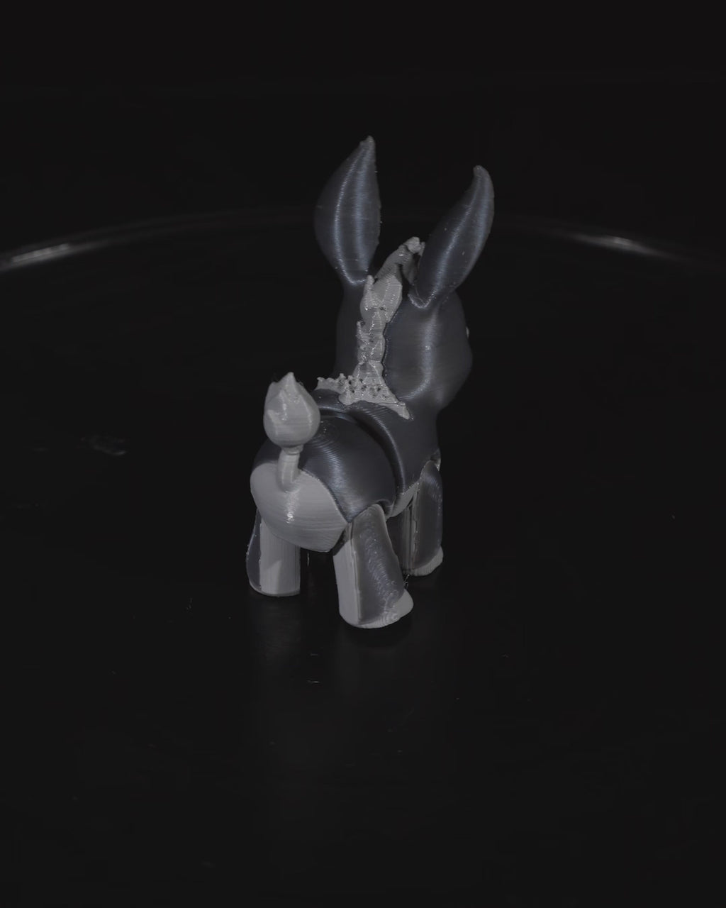 Donkey Keychain – 3D Printed Articulated Accessory