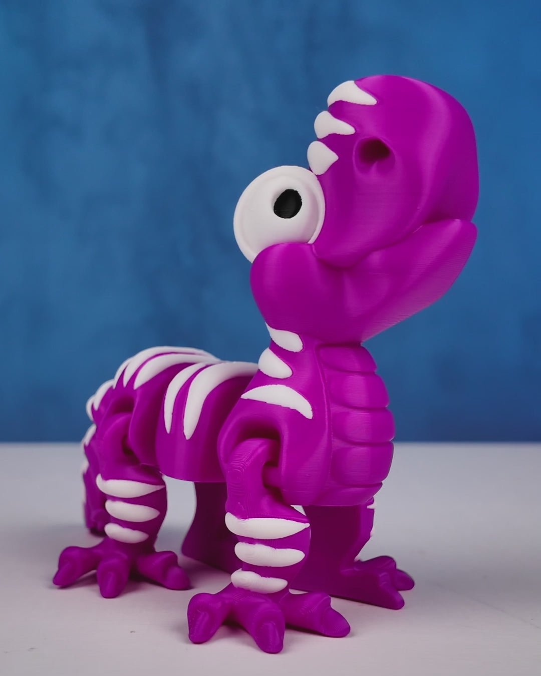 Striophodon Articulated Dinosaur – 3D Printed Display Figure