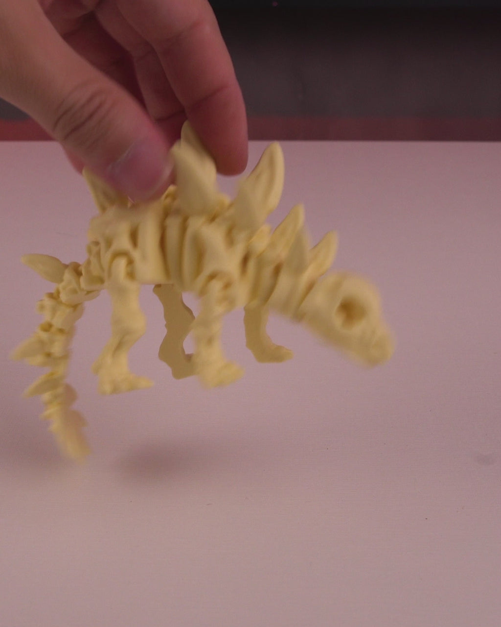 Skeleton Stegosaurus – Articulated 3D Printed Display Figure