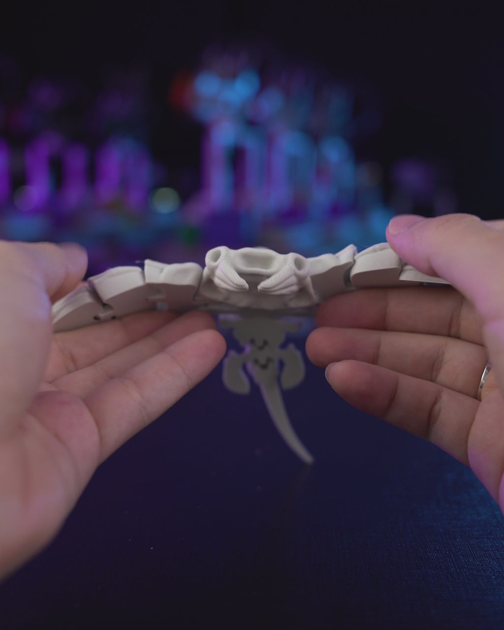 Skeleton Manta Ray – Articulated 3D Printed Display Figure