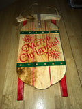 Christmas Sled - Wall Decor or Centerpiece
